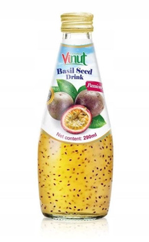 passionfruit drink with basil seeds 290ml VINUT