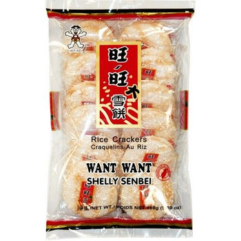 WANT WANT Sweet Rice Crackers Shelly Senbei 150g