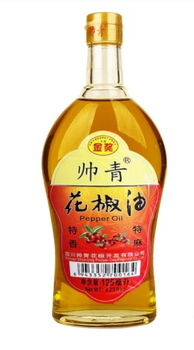 Red Sichuan Pepper Oil HUAJIAO YOU 125ML SHUAIQING