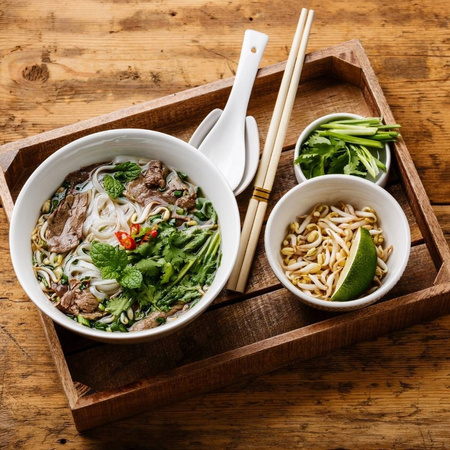 Rice Noodle 4mm AceCook 500 g (10x50g)