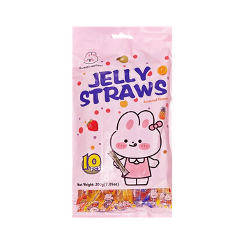 Jelly Straws Mixed Flavour 200g TXMM