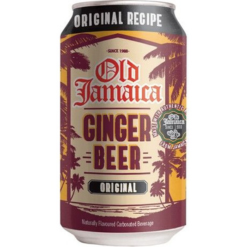 Ginger Beer Ginger Flavour Sparkling Drink non-alcoholic 330ML OLD JAMAICA