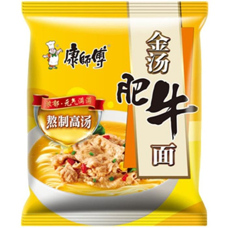 Beef noodle Soup Sour and Spicy Flavour 108g MASTER KONG