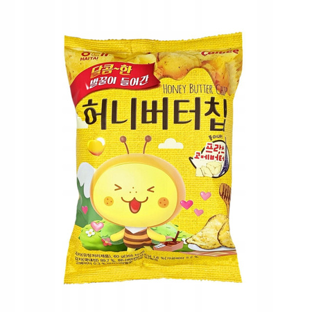 Potato Chips Honey Butter Flavour 60g HAITAI
