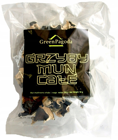 Whole Dried Mung Mushrooms Green Pagoda 50 g