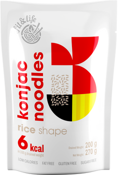 Makaron konjac w kształcie Ryżu 250g FIT & LIFE