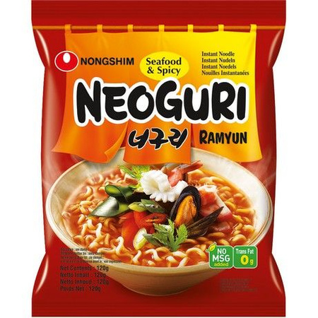 NEOGURI Seafood Flavour Ramen Spicy 120g Nongshim