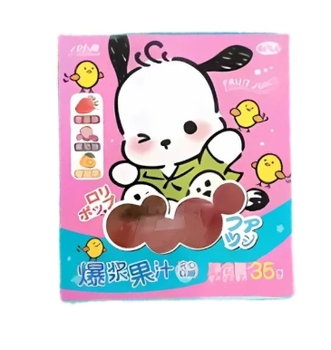 Żelki o smaku mix owoców "Pochacco" AIYIKE 35g