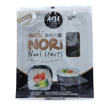 Seaweed Sheet for Sushi 10 pc. 26g ASIA KITCHEN