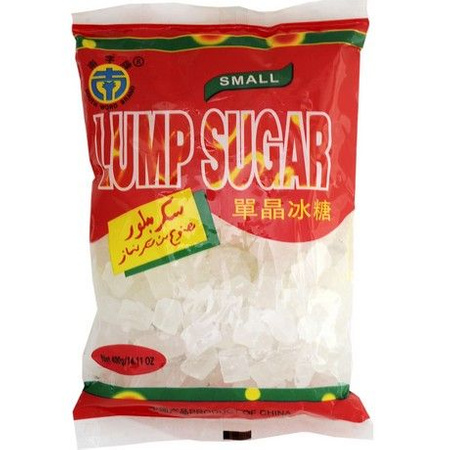 White Lump Sugar, Rock Sugar 400g South Word Brand
