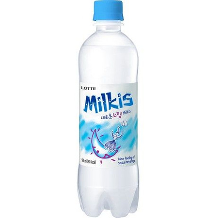 Milkis Napój gazowany mleczny 500ml LOTTE