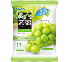 Purunto galaretki konjac jelly o smaku Biały Winogron 120g ORIHIRO