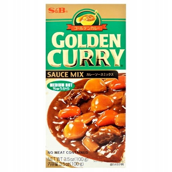 Golden Curry Medium Hot 92g S&B