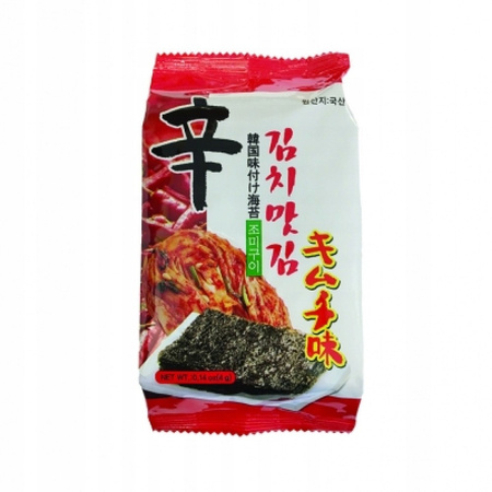 Seaweed Chips Kimchi Flavour 4g Kwangcheon