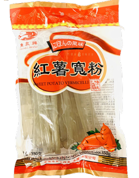Sweet Potato Noodle Wide 1,4cm 350g FISHWELL 鱼泉