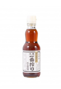 Japanese Sesame Oil Ichiban Shibori with roasted sesame 340g KUKI