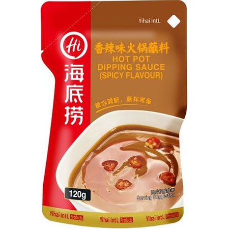 HAIDILAO sos do HOT POT (pikantne) dip 120g