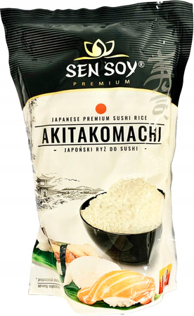 Japoński Ryż Do Sushi Premium Akitakomachi 1kg SEN SOY