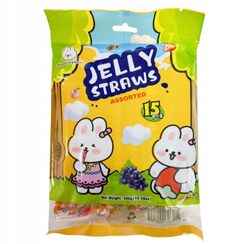 Jelly Straws mixed flavour 340gTXMM