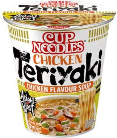 instant noodle soup teriyaki chicken 67g NISSIN