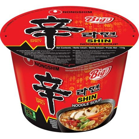 zupa makaron SHIN Big Bowl 114g NONGSHIM 