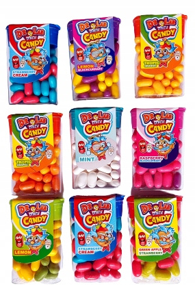 Johny Bee Dr,Lab Mini Candy Fruit Flavour 16g