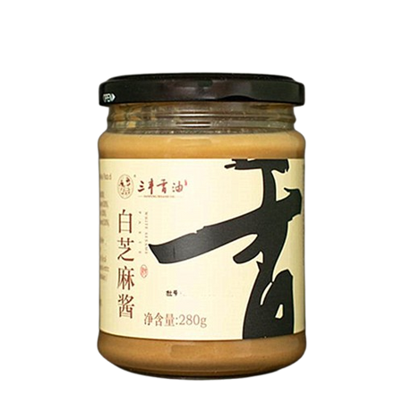 Prażony Pasta Sezamowa z białego Sezamu 280g SAN FENG