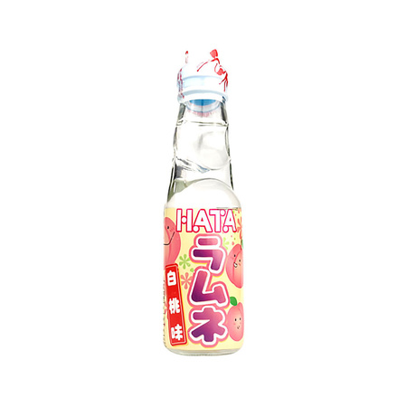 HATA sparkling drink Peach Flavour 200ml