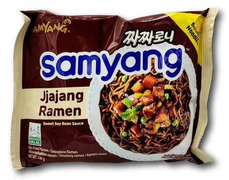 Dania Makaron JJAJANG z czarnej fasoli 140g Samyang