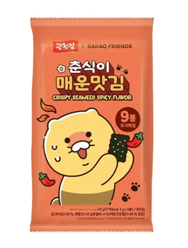 Seaweed Chips Spicy x KAKAO FRIENDS 5g Kwang Cheon Kim