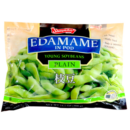 Edamame fasola sojowa ze skórą 400g