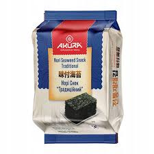 Chipsy nori klasyczny łagodny 4,5g AKURA