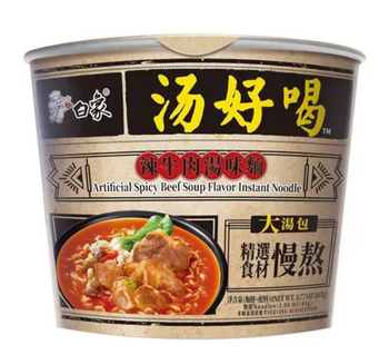 Instant Noodle Soup Spicy Beef 107g BAIXIANG