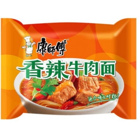 Instant Noodle soup Spicy Beef Flavour 104g MASTER KONG