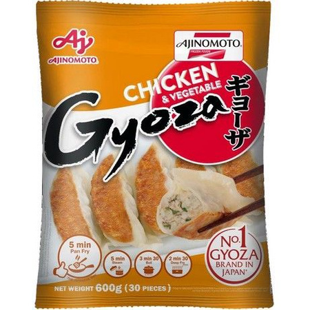 Gyoza dumplings with chicken and vegetables, 600g AJINOMOTO