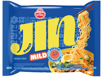 Ottogi Instant Jin Ramyun Slightly Spicy 120g