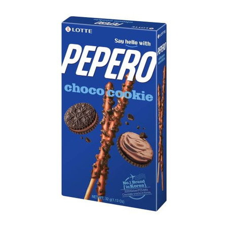 Paluszki w polewie choco cookie 32g PEPERO