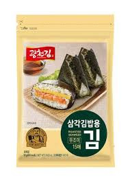 Glony nori do trójkątnych Kimbap onigiri bez foremką 15 ark