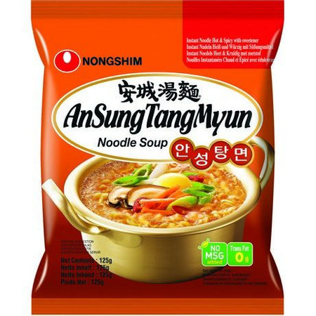 Instant Noodle Soup Ansungtang Myun 125g NONGSHIM