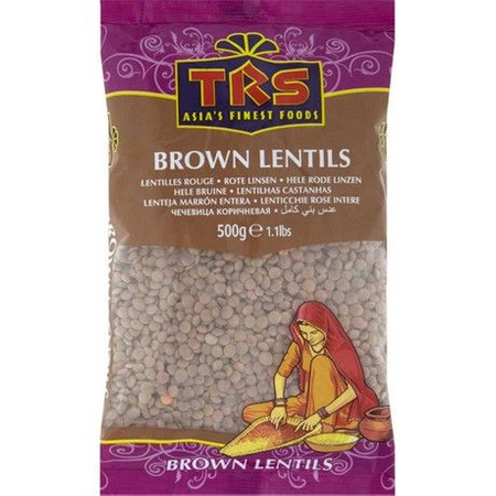 Brown Lentils Whole 500g TRS