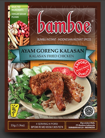 Ayam Goreng Kalasan Paste 55g BAMBOE