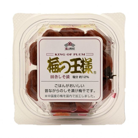 Japanese preserved plum umeboshi 100g KING OF PLUM