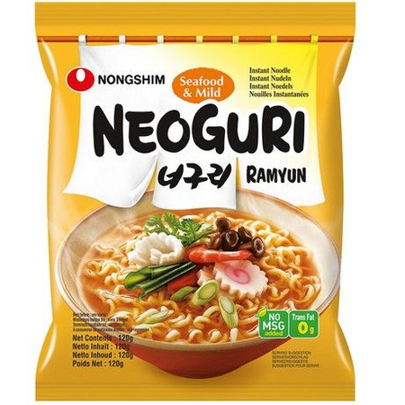 NEOGURI Seafood Flavour Ramen Mild 120g Nongshim