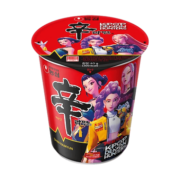 zupa makaron SHIN kubku 65g NONGSHIM x KPOP DEMON HUNTERS
