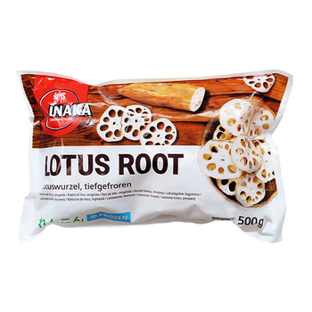 Frozen Lotus Root Slices 500g INAKA