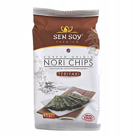 nori o smaku teriyaki 4,5g SEN SOY