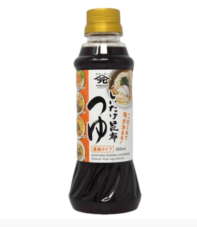 Sos bulionowy Shitake Kombu Tsuyu vegański 300ml YAMAGEN