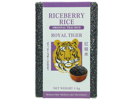 Ryż jaśminowy Rice Berry czarny 1kg ROYAL TIGER