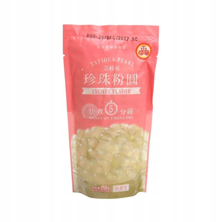 Tapioka 5 min o smaku liczi 250g WUFUYUAN