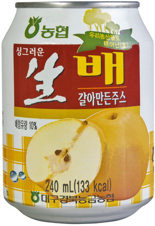 Korean Sweet Pear Juice 240ml NONGHYUP